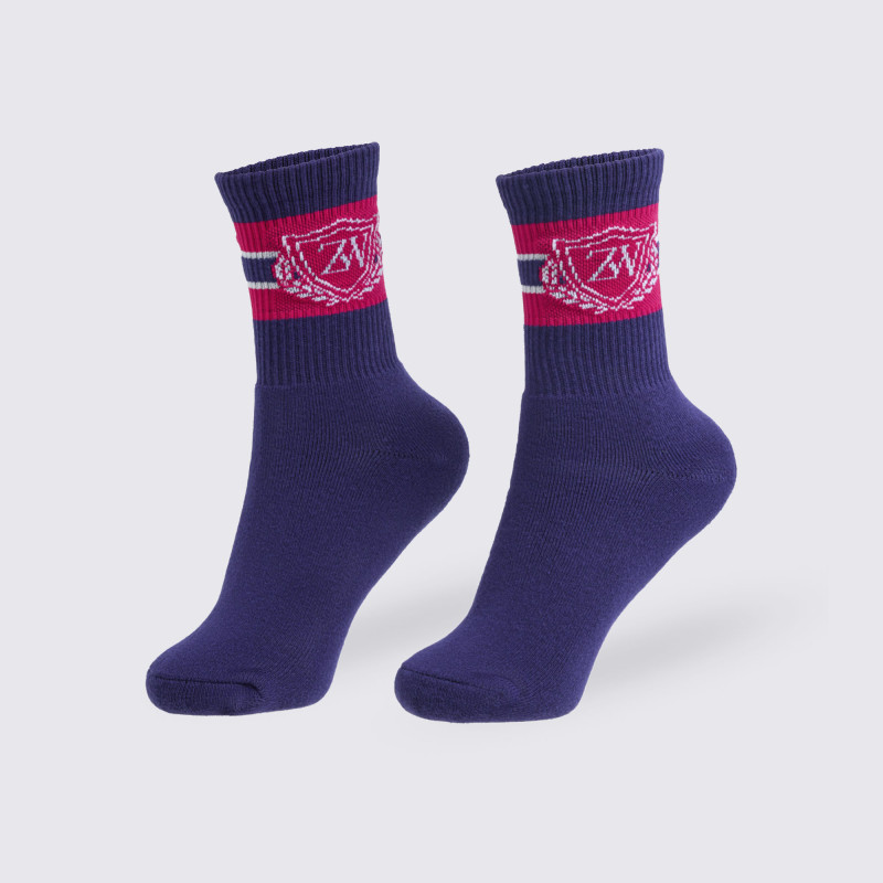 Class of 2001 Plush Half Crew Sock