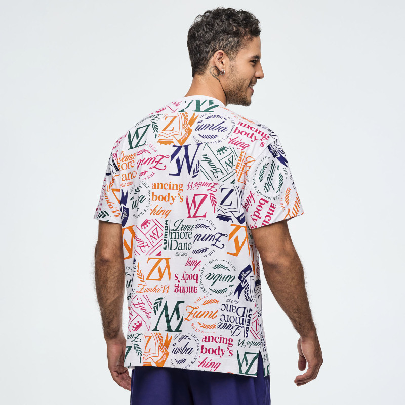 Class of 2001 Oversized Crew Neck Top