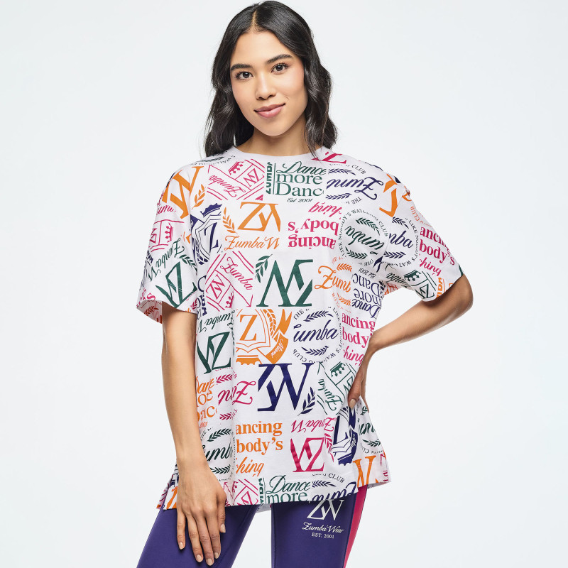 Class of 2001 Oversized Crew Neck Top