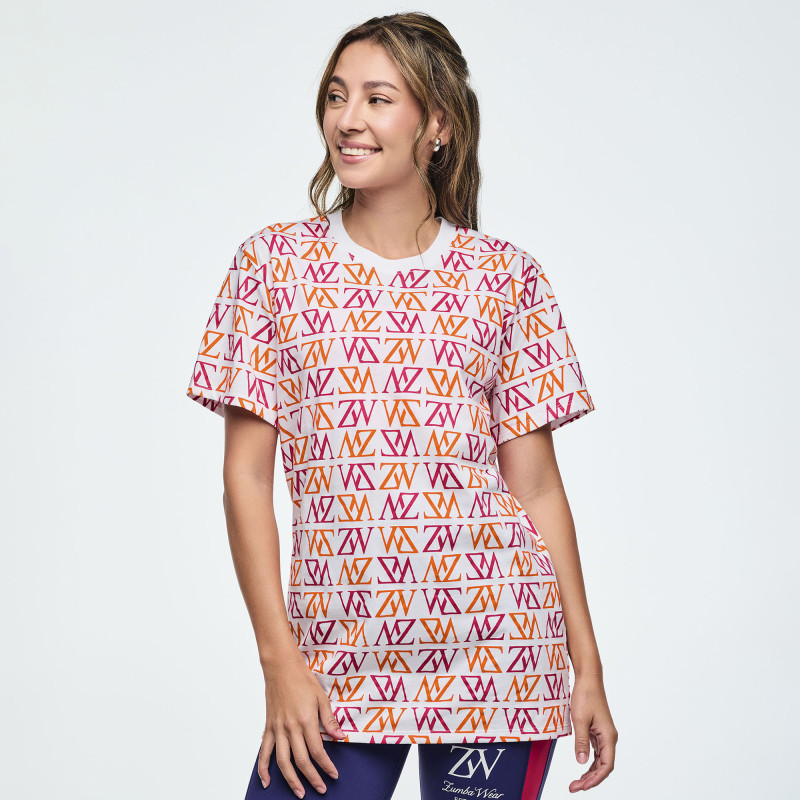 Class of 2001 Unisex Crew Neck Tee - White/Pink