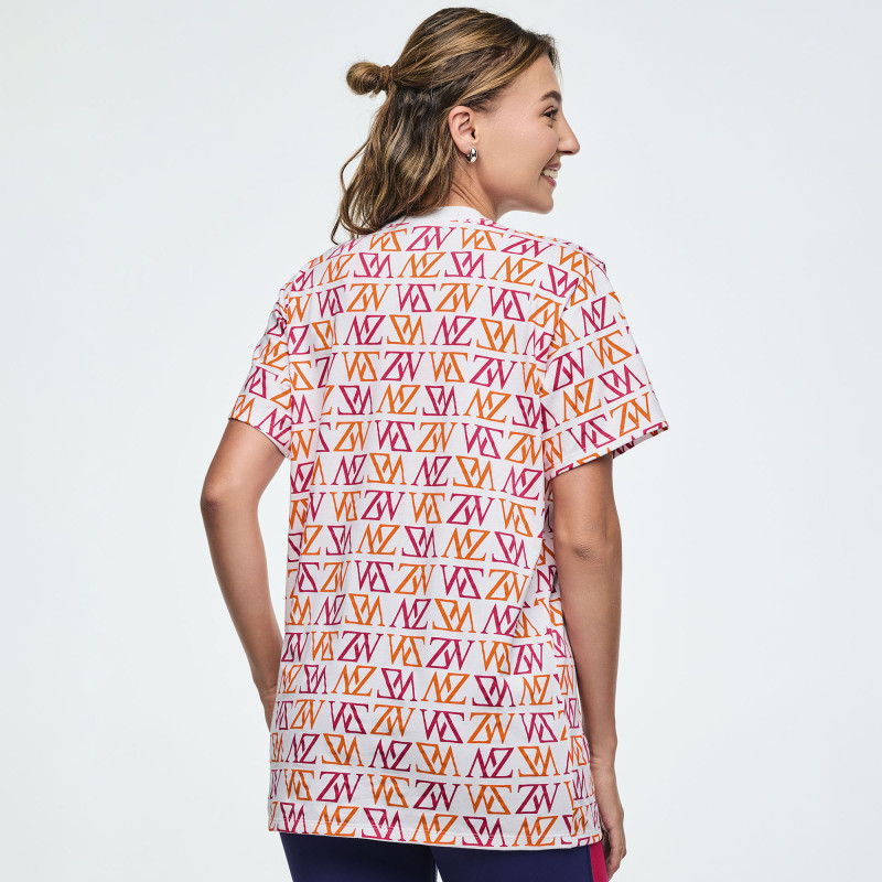 Class of 2001 Unisex Crew Neck Tee - White/Pink